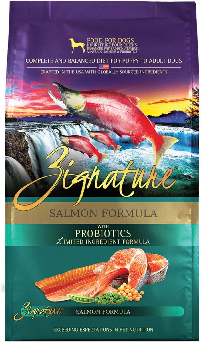 Zignature Limited Ingredient Diet Grain Free Salmon Recipe Dry Dog Foo