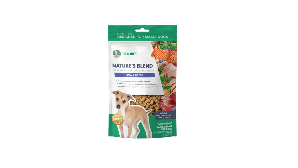 MARTY Nature's Blend Small Breed Freeze Dried Raw Dog Food