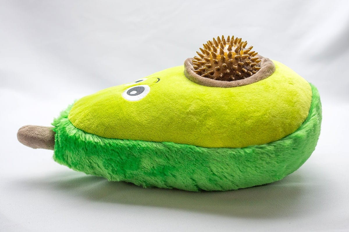 ThoozyPet Avocado 2-in-1 Plush Dog Toy