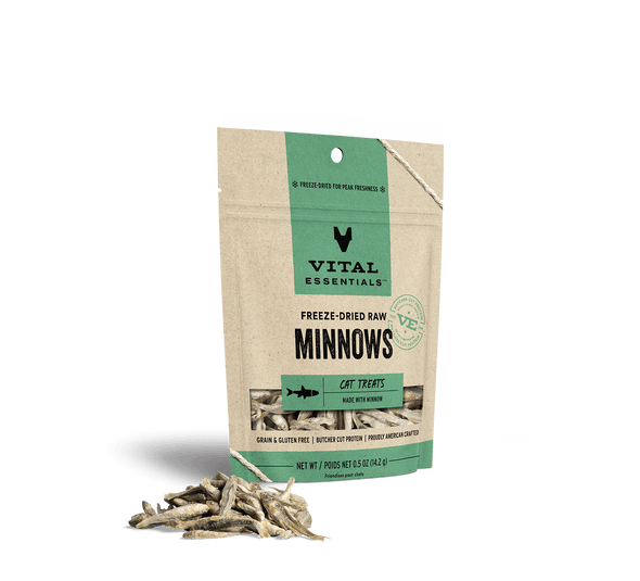 Vital Essentials Freeze-Dried Minnows Cat Treats