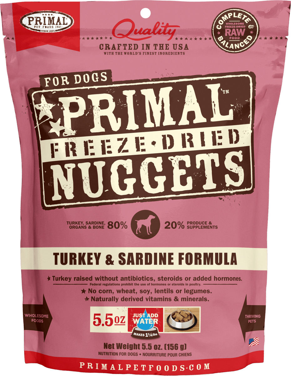 Primal dog outlet food ingredients