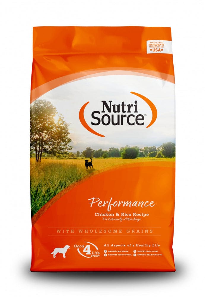 NutriSource Performance Chicken Rice Dry Dog Food
