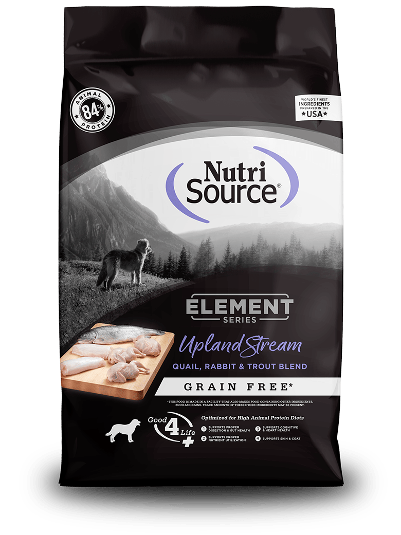 NutriSource Element Series Upland Stream Grain Free Recipe Dry Dog Foo