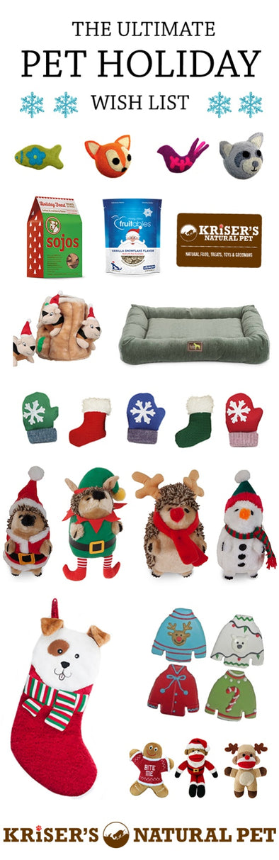 THE ULTIMATE PET HOLIDAY WISH LIST