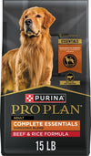 Purina Pro Plan Adult Shredded Blend Beef & Rice Formula Dry Dog Food