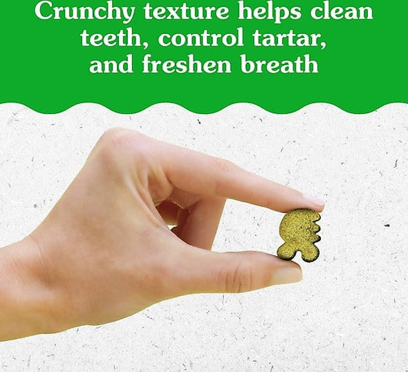 Feline Greenies Adult Natural Dental Care Oven Roasted Chicken Flavor Cat Treats