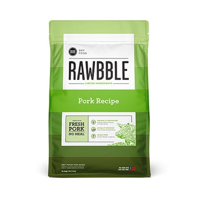 Bixbi Rawbble Grain-Free Pork Recipe Dry Dog Food