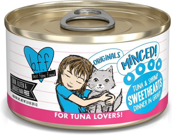 Weruva BFF Tuna & Shrimp Sweethearts Canned Cat Food