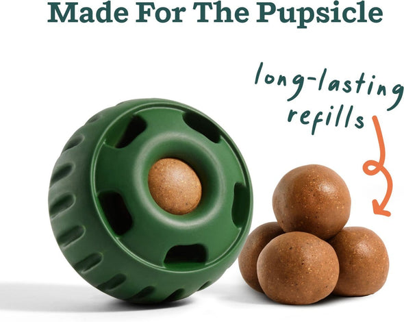 Woof Pupsicle Pops Refill Peanut Butter Chicken Dog Treats