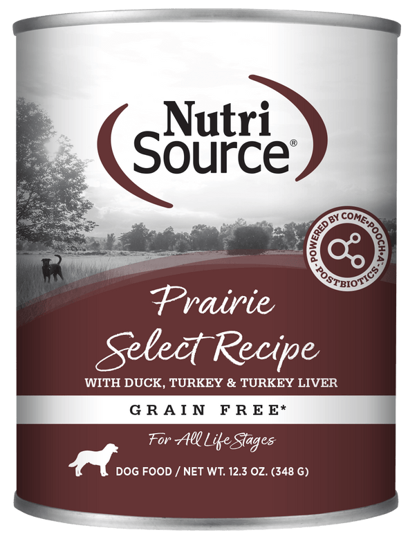 NutriSource Grain Free Prairie Select Canned Dog Food