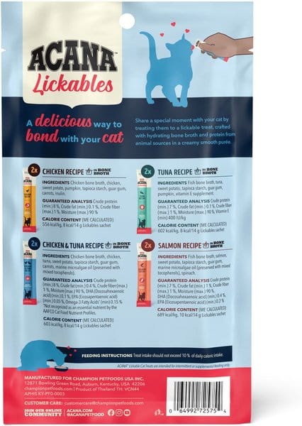 ACANA Lickables Variety Pack Cat Treats