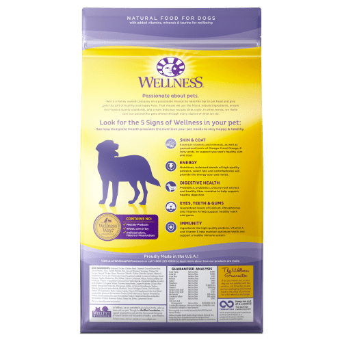 Wellness Complete Health Natural Healthy Weight Chicken and Peas Recipe Dry Dog Food