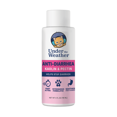 Under the Weather Anti-Diarrhea Liquid Supplement For Cats