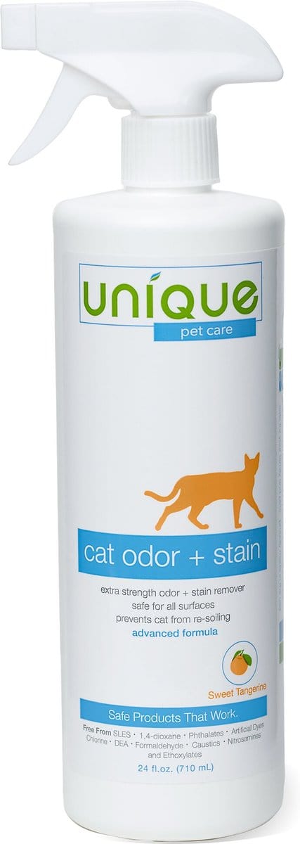 Unique Pet Care Cat Odor + Stain Remover