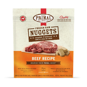 Primal Raw Frozen Beef Formula For Dogs