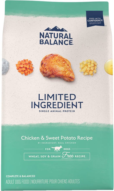 Natural Balance L.I.D. Limited Ingredient Diets Adult Grain Free Sweet Potato & Chicken Dry Dog Food