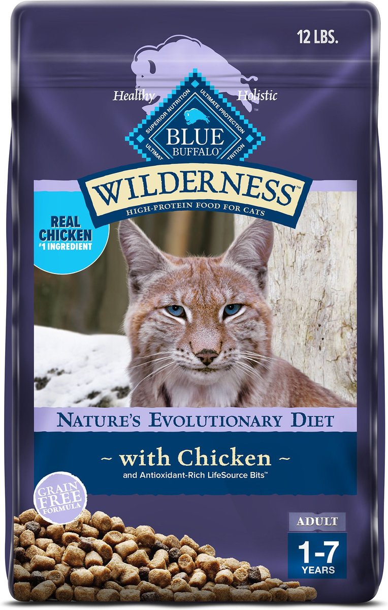 Blue orders natural cat food