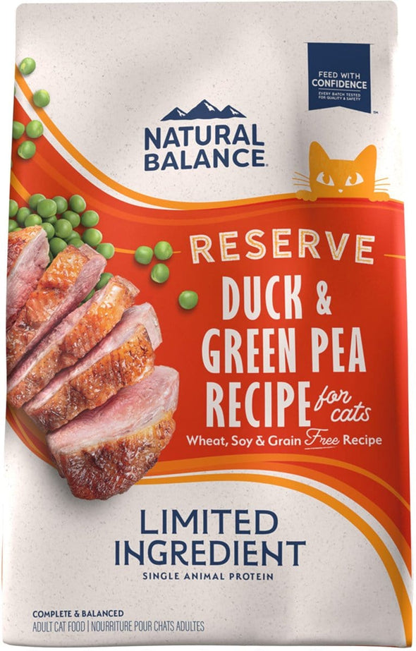 Natural Balance Limited Ingredient Reserve Grain-Free Duck Green Pea