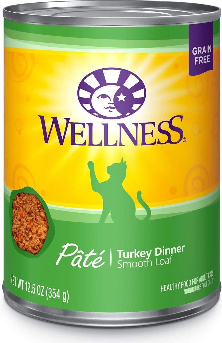 Wellness Complete Health Natural Grain Free Turkey Pate Wet Canned Cat