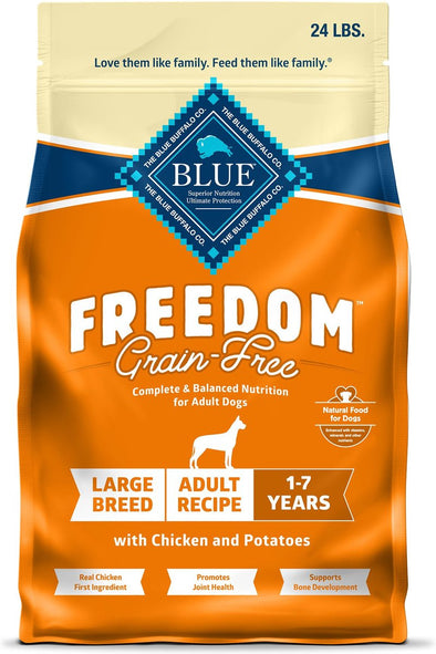 Blue Buffalo Freedom Large Breed Grain-Free Chicken & Potatoes Dry Dog Food