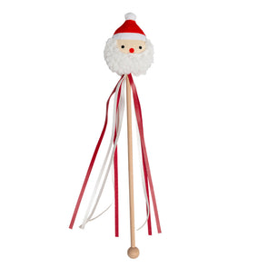 Pearhead Santa Teaser Holiday Cat Toy