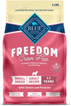 Blue Buffalo Freedom Small Breed Grain-Free Chicken & Potatoes Dry Dog Food