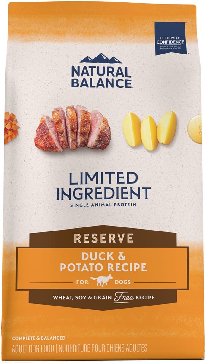 Natural Balance Limited Ingredient Reserve Grain Free Duck Potato Re