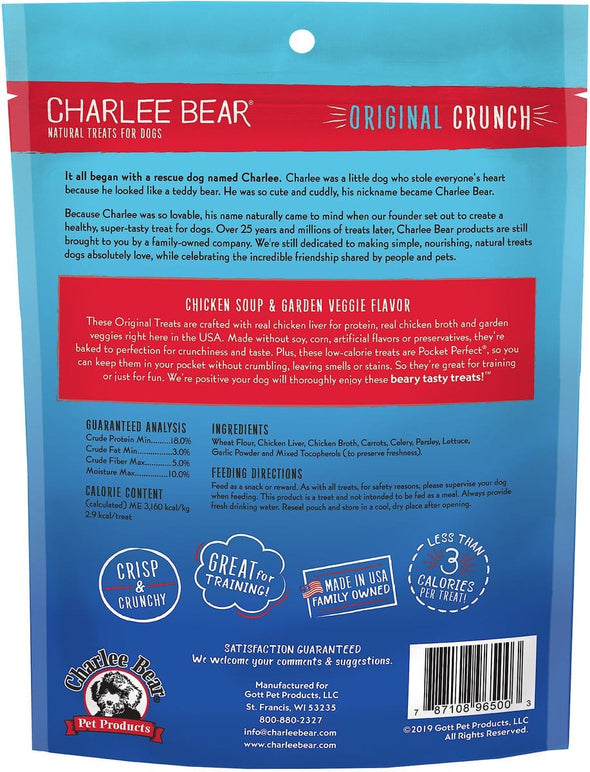 Charlee Bear Chicken Soup & Garden Veggie Flavor Treats