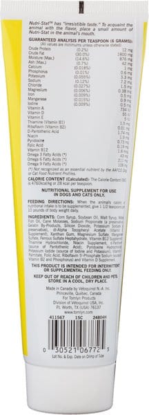 Tomlyn Nutri-Stat Gel High Calorie Supplement for Dogs & Cats