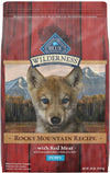 Blue Buffalo Wilderness Wholesome Grains Puppy Rocky Mountain Red Meat Recipe Dry Dog Food