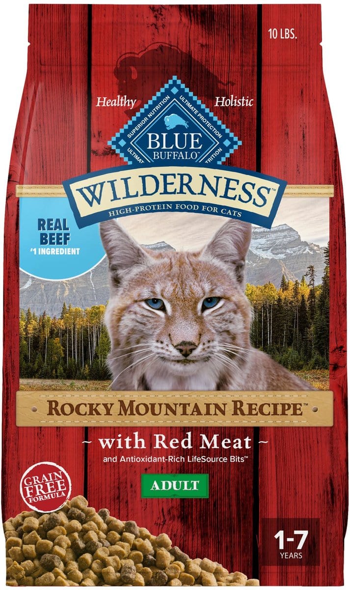 Blue Buffalo Wilderness Rocky Mountain Recipe with Red Meat Adult Grai