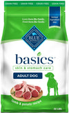 Blue Buffalo Basics Skin & Stomach Care Adult Grain-Free Lamb & Potato Recipe Dry Dog Food