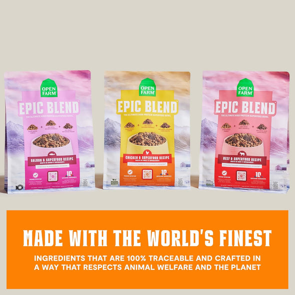 Open Farm Epic Blend Chicken & Superfood Dry Dog Food