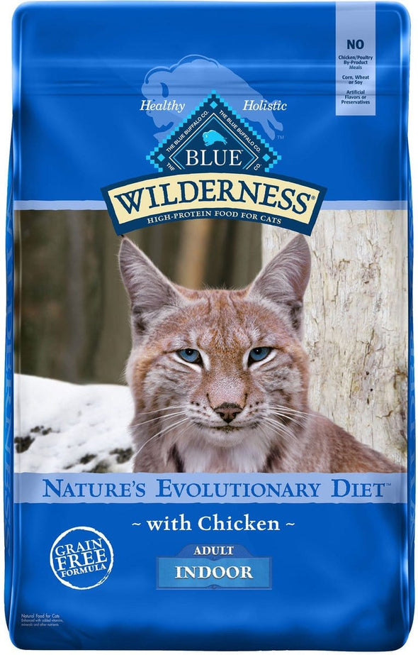 Blue Buffalo Wilderness Grain Free Chicken High Protein Recipe Indoor