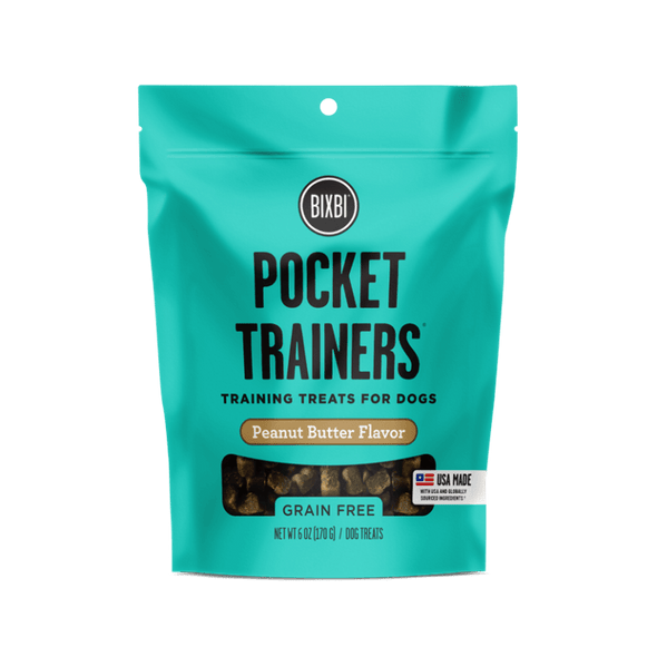 Bixbi Pocket Trainers - Peanut Butter Treats for Dogs