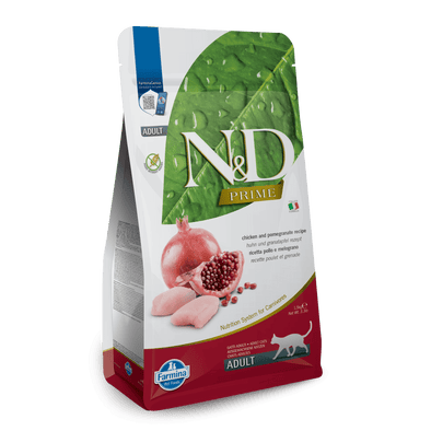Farmina N&D Prime Grain Free Chicken & Pomegranate Dry Cat Food
