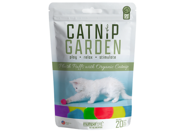 Multipet Catnip Garden Catnip Puffs