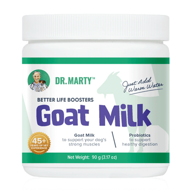 DR. MARTY Better Life Boosters Goat Milk Powder Health Supplement for Dogs