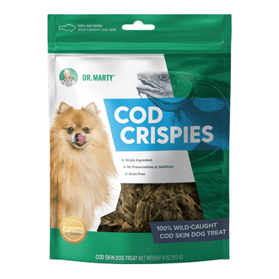 DR. MARTY Cod Crispies Air Dried Dog Treats