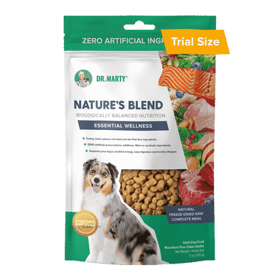 DR. MARTY Nature’s Blend Essential Wellness Freeze Dried Raw Dog Food