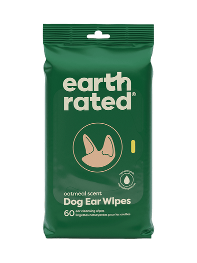 Earth Rated Dog Ear Wipes