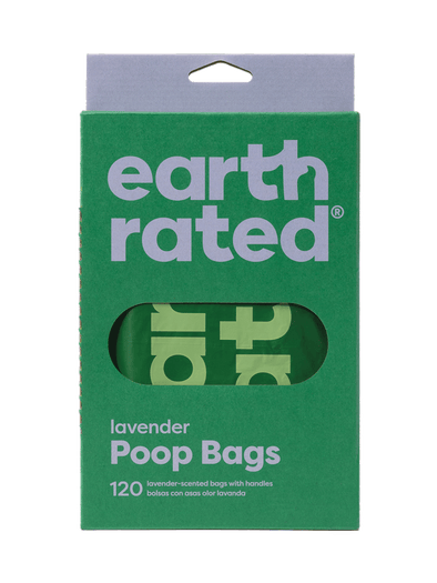 Earth Rated Lavender Scented Handle Waste Bags 120-Count