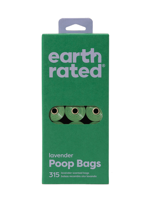 Earth Rated 315 Bags on 21 Refill Rolls, Lavender
