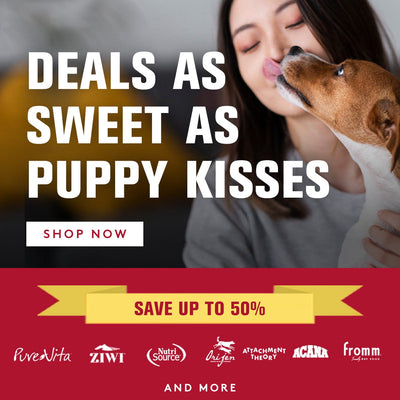 deals as sweet as puppy kisses. save up to 50%. click to shop offers. 