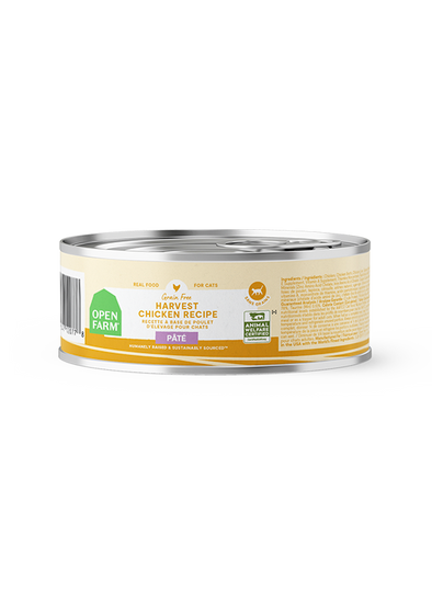 Open Farm Grain Free Harvest Chicken Pate Wet Cat Food