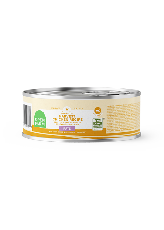 Open Farm Grain Free Harvest Chicken Pate Wet Cat Food