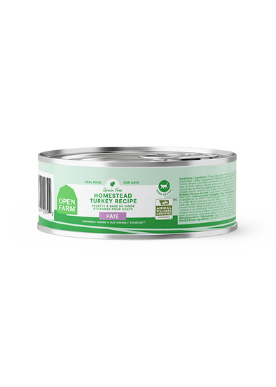 Open Farm Grain Free Homestead Turkey Pate Wet Cat Food