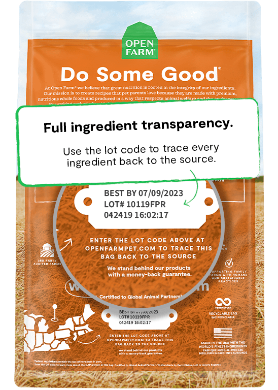 Farm table grain clearance free dog food