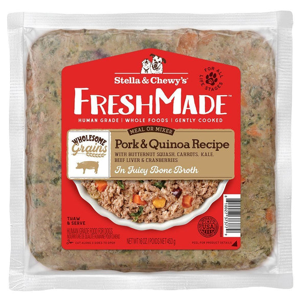 Stella & Chewy's FreshMade Pork and Quinoa Gently Cooked Dog Food