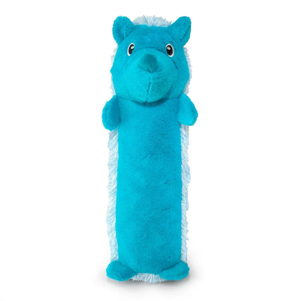 ThoozyPet Hedgehog Plush Dog Toy in Blue